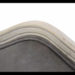 Set di 2 SEDIE CHARLENE IN VELLUTO TAUPE