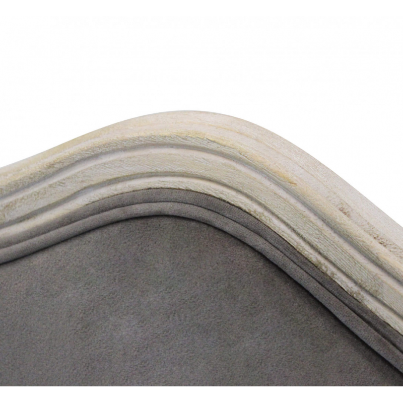 Set di 2 SEDIE CHARLENE IN VELLUTO TAUPE