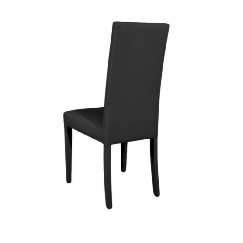 Set di 2 Sedie Nancy nera standard