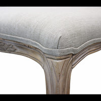 Set di 2 SEDIE ROMY IN TESSUTO GRIGIO