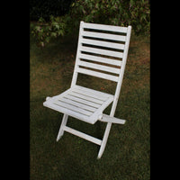 Set di 2 SEDIE SERENA SENZA BRACCIOLI BIANCA