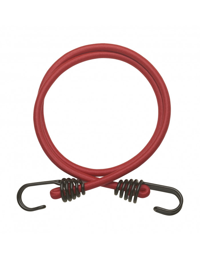 Set di 2 tenditori in gomma a gancio, 8mmx1m, rosso - THIRARD