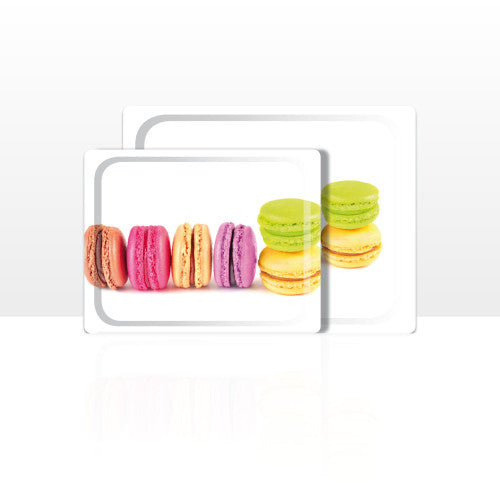 Set di 2 vassoi multiuso (42 x 29 e 48 x 37 cm)