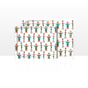 Set di 2 vassoi multiuso (42 x 29 e 48 x 37 cm)