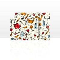 Set di 2 vassoi multiuso (42 x 29 e 48 x 37 cm)