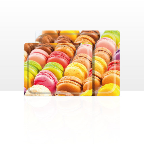 Set di 2 vassoi multiuso (42 x 29 e 48 x 37 cm)