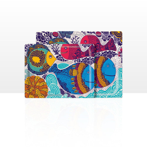 Set di 2 vassoi multiuso (42 x 29 e 48 x 37 cm)