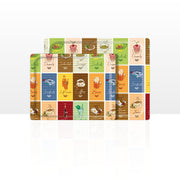 Set di 2 vassoi multiuso (42 x 29 e 48 x 37 cm)