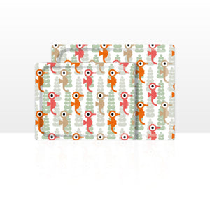 Set di 2 vassoi multiuso (42 x 29 e 48 x 37 cm)