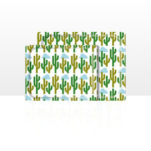 Set di 2 vassoi multiuso (42 x 29 e 48 x 37 cm)