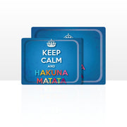 Set di 2 vassoi multiuso (42 x 29 e 48 x 37 cm)