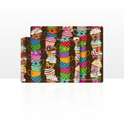 Set di 2 vassoi multiuso (42 x 29 e 48 x 37 cm)