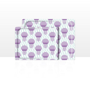 Set di 2 vassoi multiuso (42 x 29 e 48 x 37 cm)