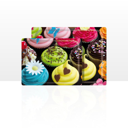 Set di 2 vassoi multiuso (42 x 29 e 48 x 37 cm)