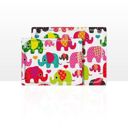 Set di 2 vassoi multiuso (42 x 29 e 48 x 37 cm)