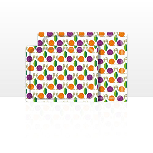 Set di 2 vassoi multiuso (42 x 29 e 48 x 37 cm)