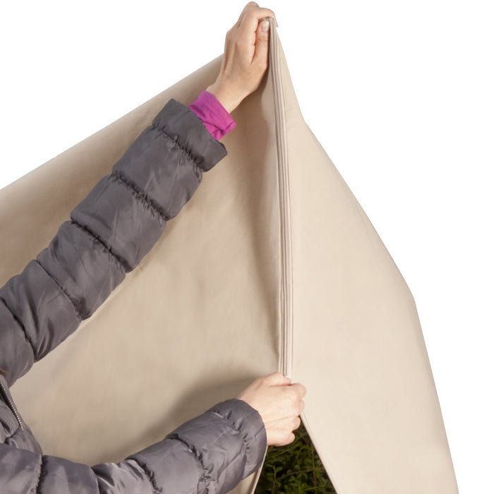 IDMarket - Set di 3 copertura invernale per piante 80 x 160 cm