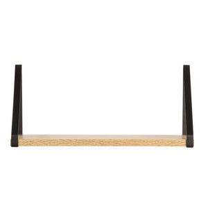 IDMarket - Set di 3 mensole da parete dal design industriale