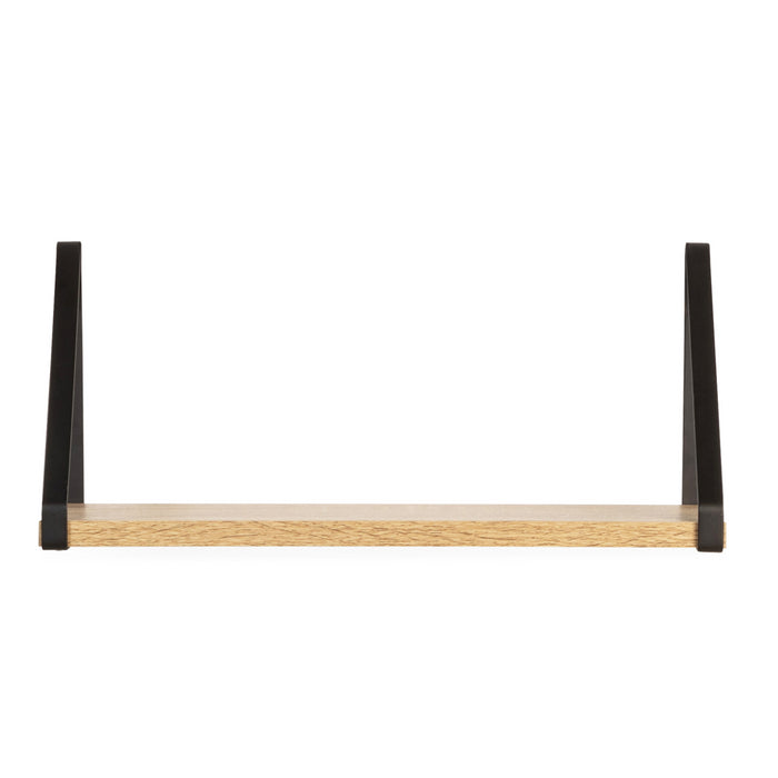 IDMarket - Set di 3 mensole da parete dal design industriale