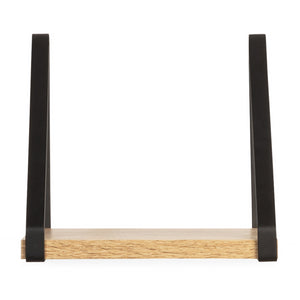 IDMarket - Set di 3 mensole da parete dal design industriale