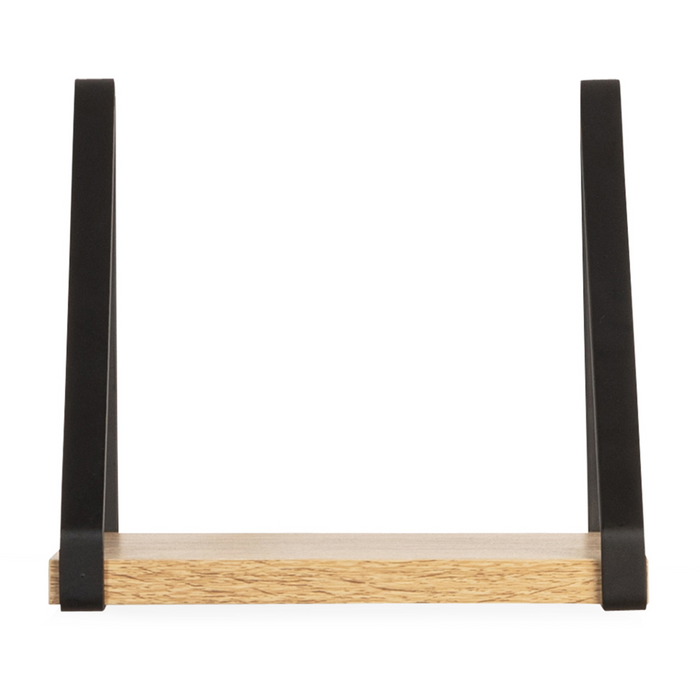 IDMarket - Set di 3 mensole da parete dal design industriale