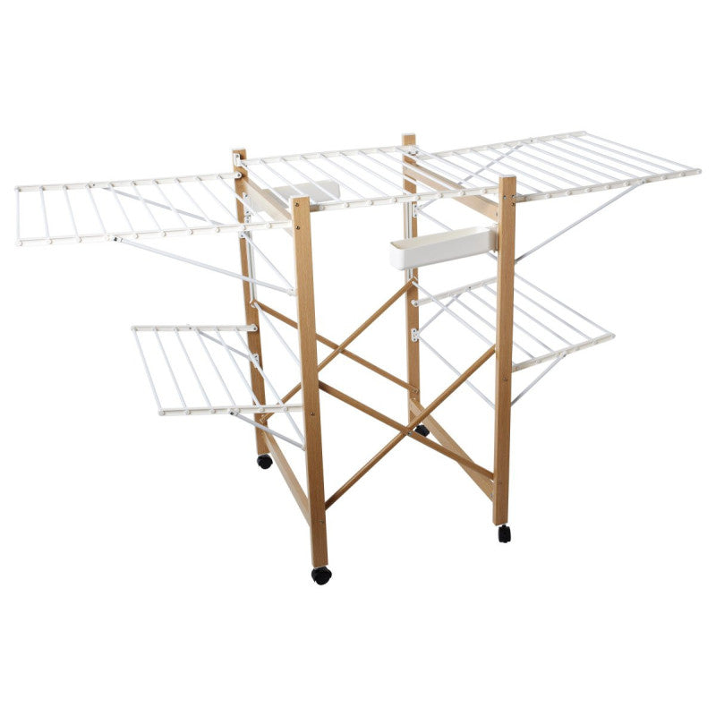 Set di 3 Stendibiancheria Wide 30 Metri Di Stenditura