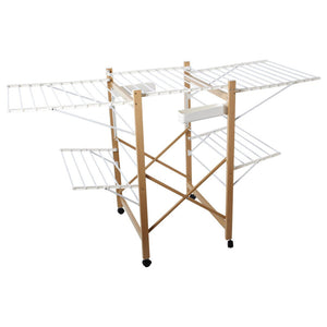 Set di 3 Stendibiancheria Wide 30 Metri Di Stenditura