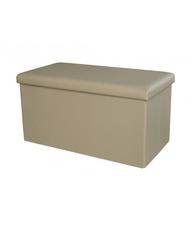 Set di 4 CASSAPANCHE PIEGHEVOLE PVC BEIGE