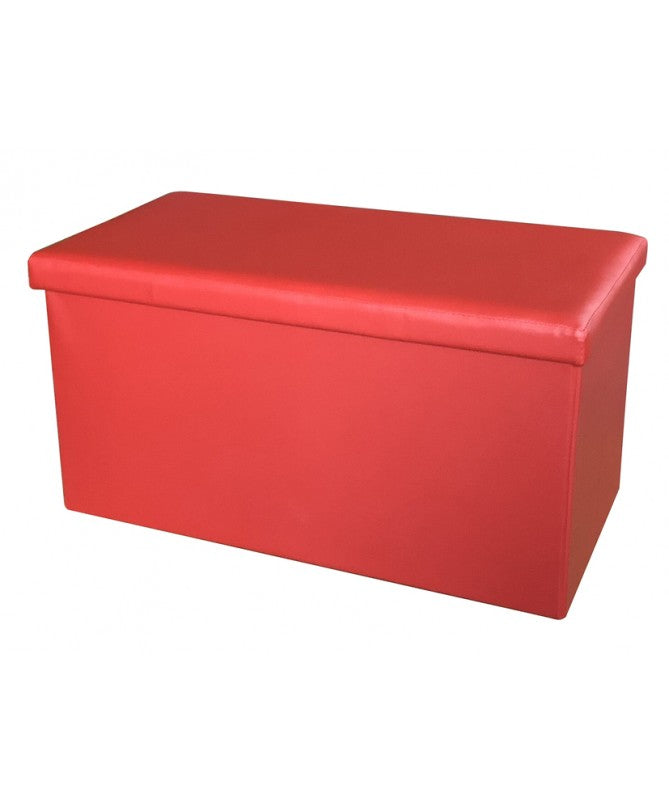 Set di 4 CASSAPANCHE PIEGHEVOLE ROSSO