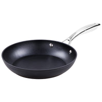 Set di 4 confezioni 2 Padelle 24/28 Black Steel Alluminio Forgiato Manico Acciaio