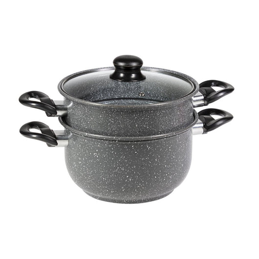 Set di 4 confezioni Friggi Vapo 4pezzi Grigio Marmoriz