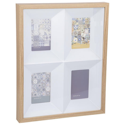 Set di 4 Cornici Portafoto Jill 4 Posti 10x15