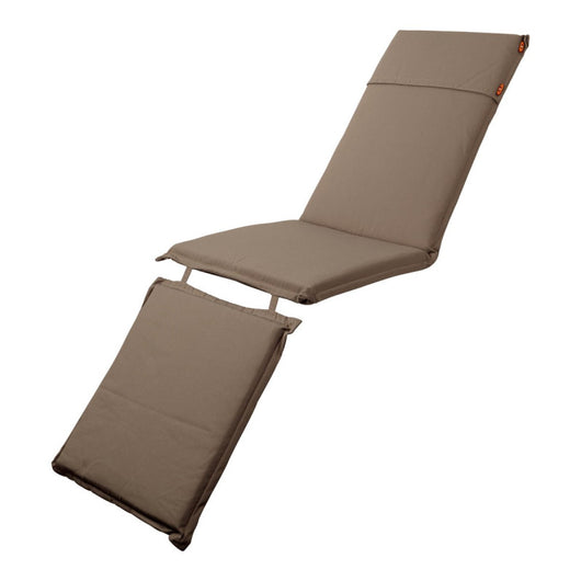 Set di 4 Cuscini Per Sdraio Colore Tabacco