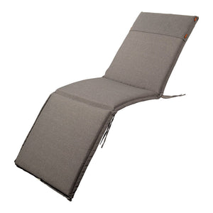 Set di 4 Cuscini X Sdraio Grigio Melange