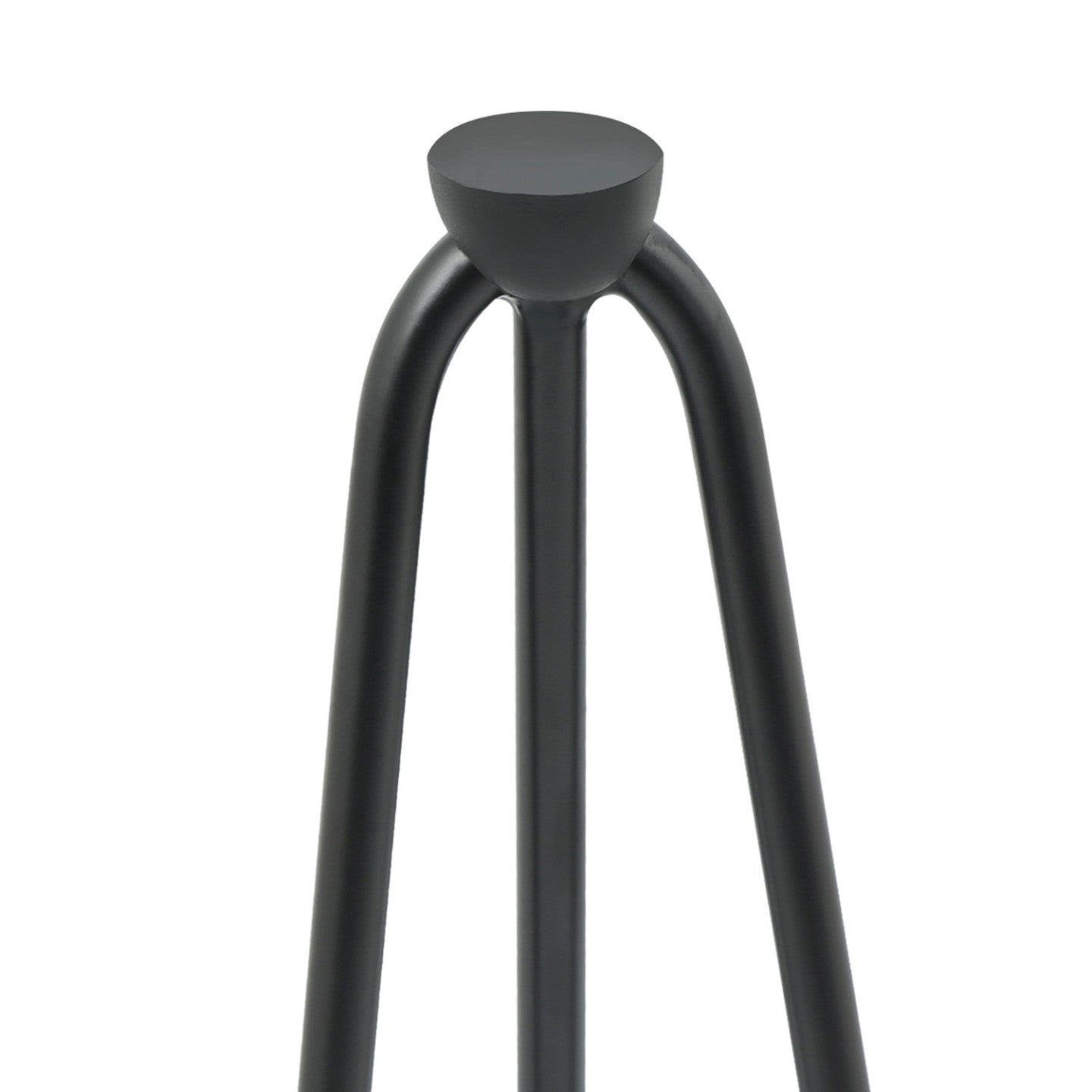 IDMarket - Set di 4 gambe a perno da 40,5 cm per tavolo di design industriale