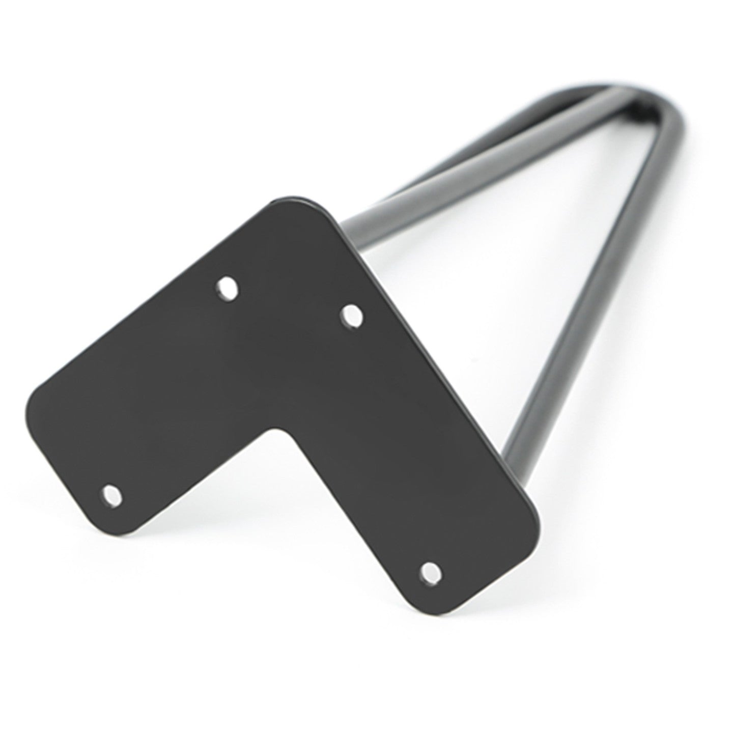 IDMarket - Set di 4 gambe a perno da 40,5 cm per tavolo di design industriale