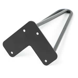 IDMarket - Set di 4 gambe a perno da 40,5 cm per tavolo di design industriale