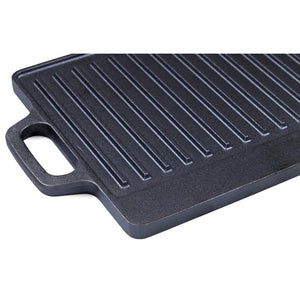 Set di 4 Griglie Rettangolare Reverso Cm39,5x20 In Ghisa