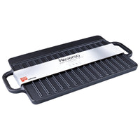 Set di 4 Griglie Rettangolare Reverso Cm39,5x20 In Ghisa