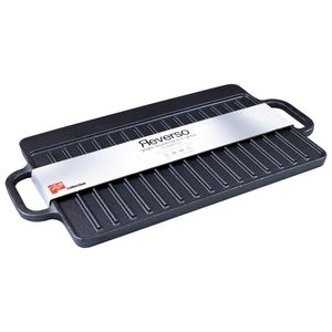 Set di 4 Griglie Rettangolare Reverso Cm39,5x20 In Ghisa