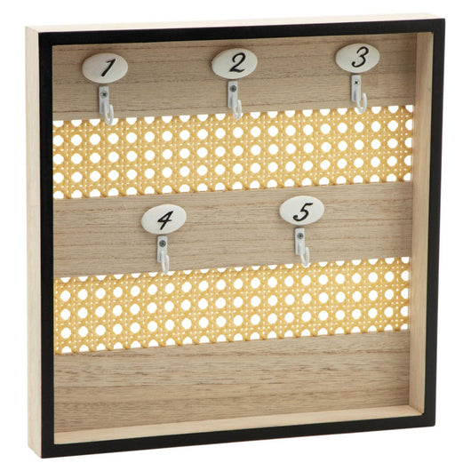 Set di 4 Mensole Portachiavi Vienna 29,5x29,5