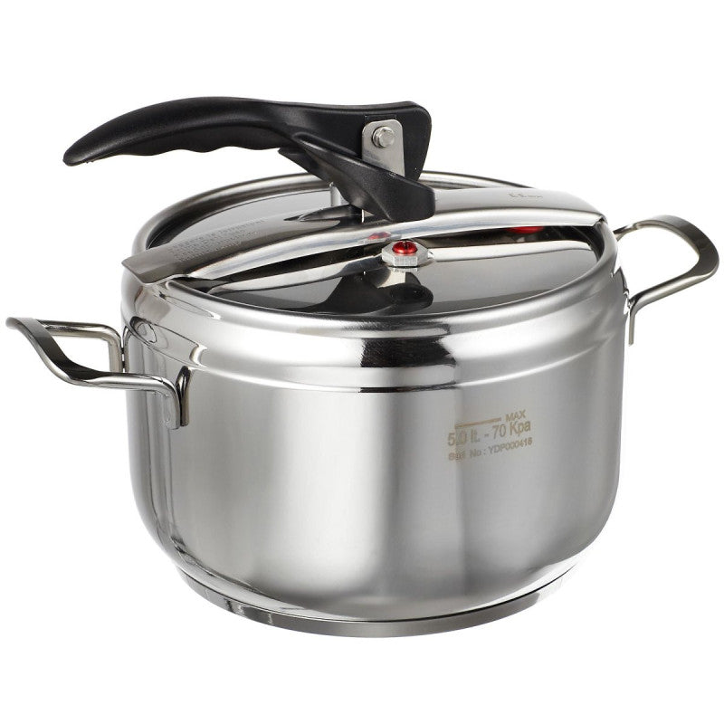 Set di 4 Pentole A Pressione Chic Ø 20 Cm/ Lt 5 Acciaio Inox 18/0