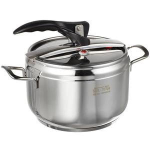 Set di 4 Pentole A Pressione Chic Ø 20 Cm/ Lt 5 Acciaio Inox 18/0