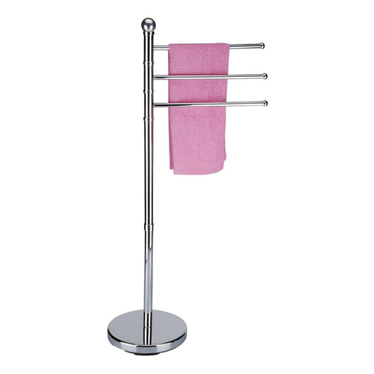 Set di 4 Piantena Portasalviette Ninfea Acciaio Tre Bracci