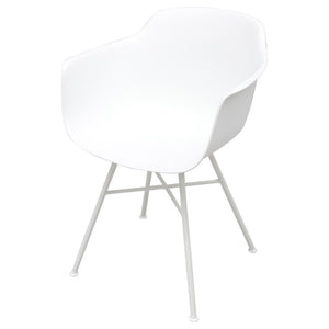 Set di 4 Poltrone Pp Giunone 52,5x59x80,5 Bianco