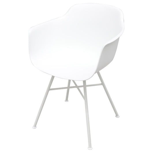 Set di 4 Poltrone Pp Giunone 52,5x59x80,5 Bianco