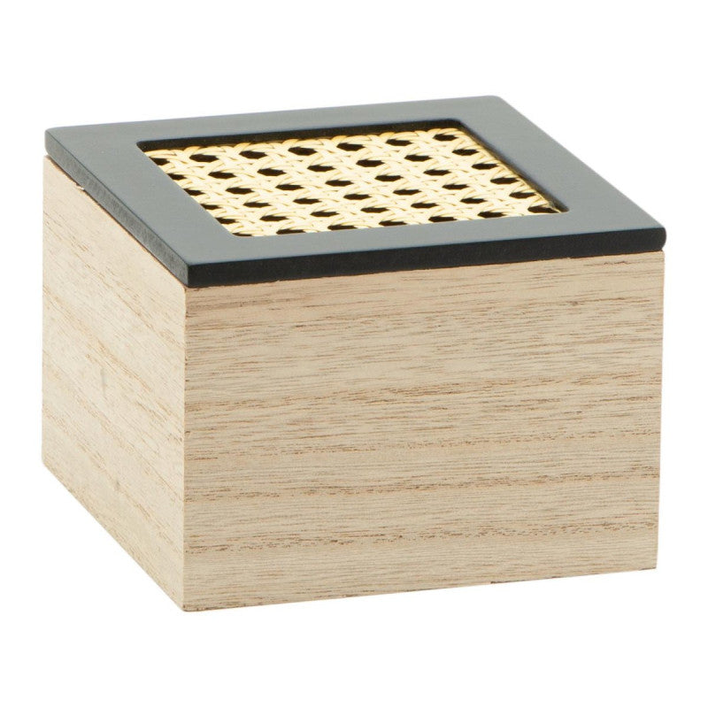 Set di 4 Scatole Quadrata Portatutto Vienna 12x12x9