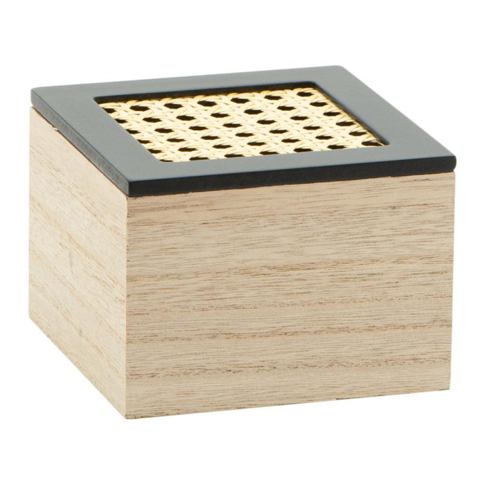 Set di 4 Scatole Quadrata Portatutto Vienna 12x12x9