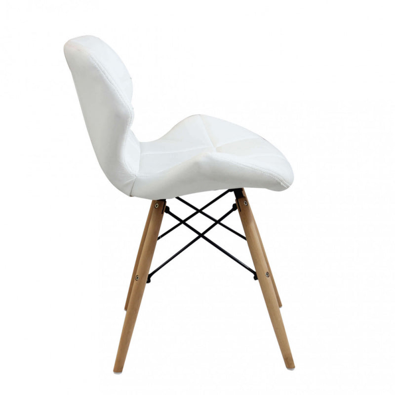 Set di 4 SEDIE ANNAPOLIS BIANCA