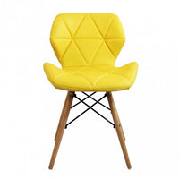 Set di 4 SEDIE ANNAPOLIS GIALLA